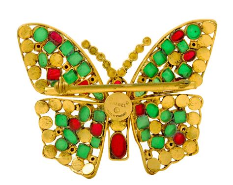 chanel butterfly brooch|brooches clothing.